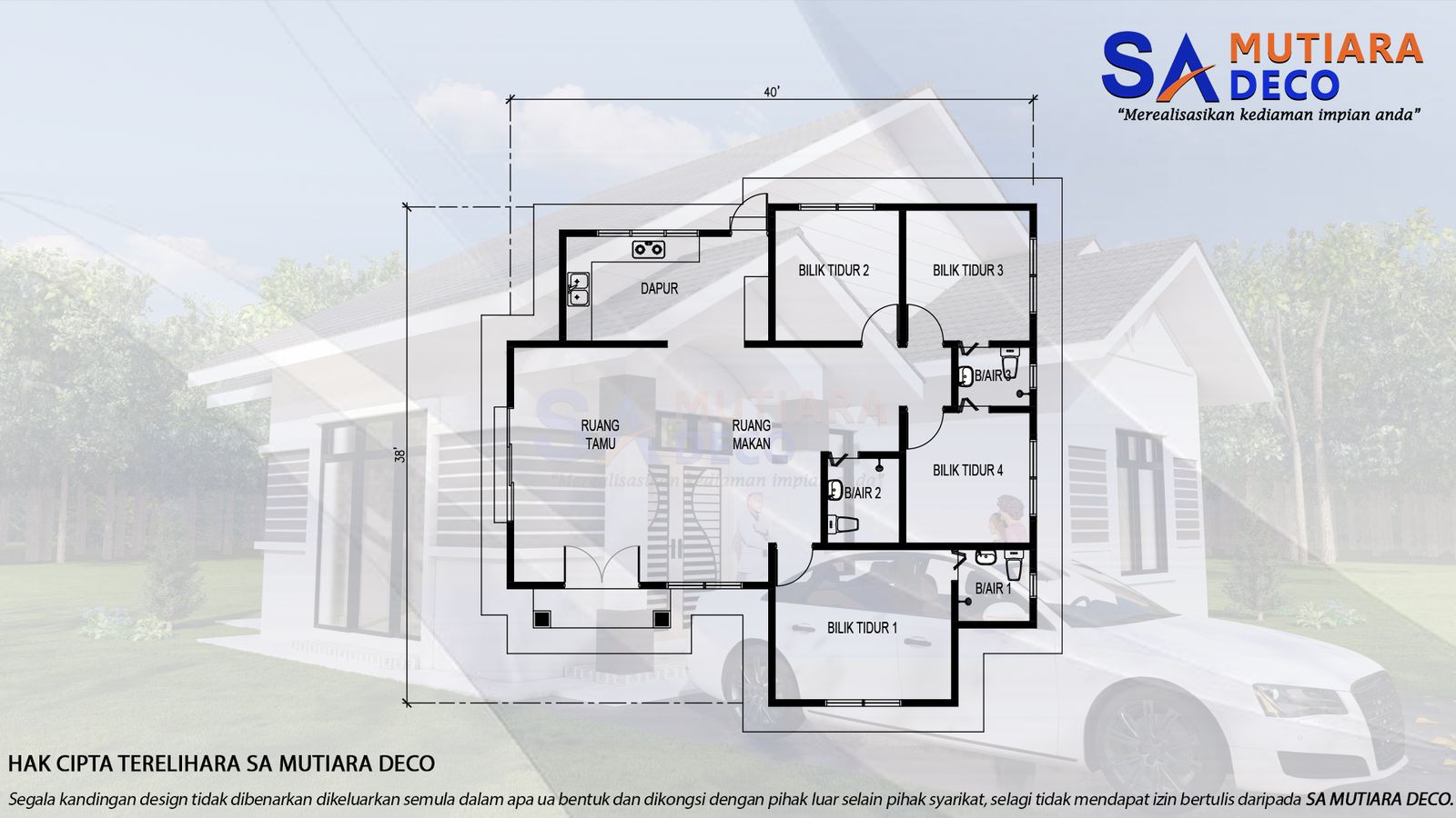 Mutiara Teduh 1260 - Floor Plan